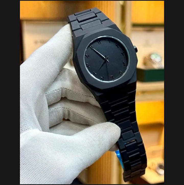 Black Arabic Aura Watch For Men Stylish And Trendy Watches For Boys