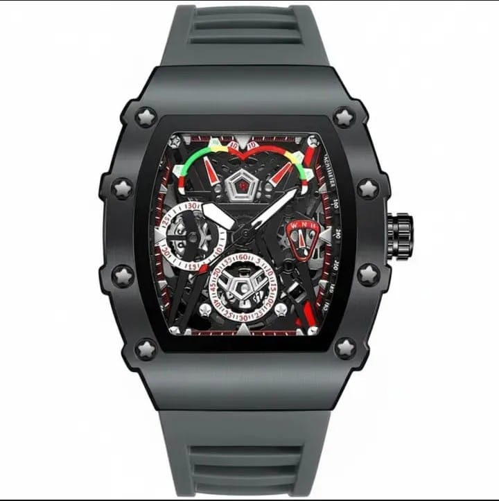 Luxury Watch for Man Boys-Sports Watches for Boys & Men| New Fashion Sports Rubber Strap Wristwatches